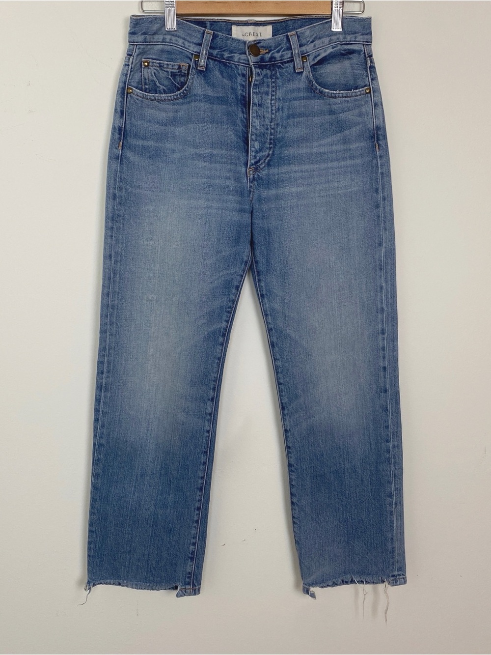 THE GREAT THE LASSO JEANS SIZE 26